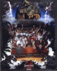 Jurasic park ride April 2002